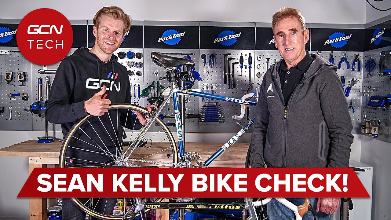 The King Reunited With His Vintage Vitus Pro Bikes | Sean Kelly Pro Bike Check