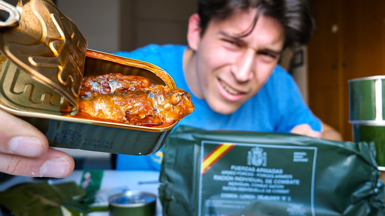 Mangio il cibo militare spagnolo, MRE - Daily Vlog #176