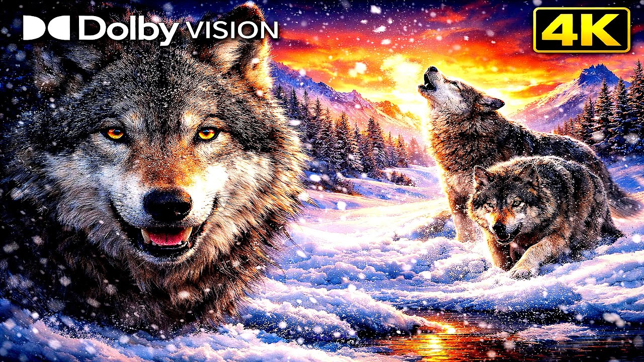 Silent Struggle of Winter | Wildlife Survival in Snowy Lands (4K Nature Documentary)