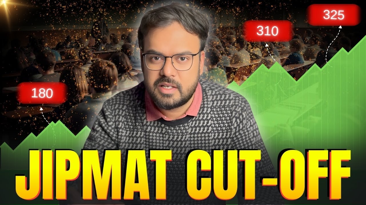 JIPMAT expected score cut-off | All categories