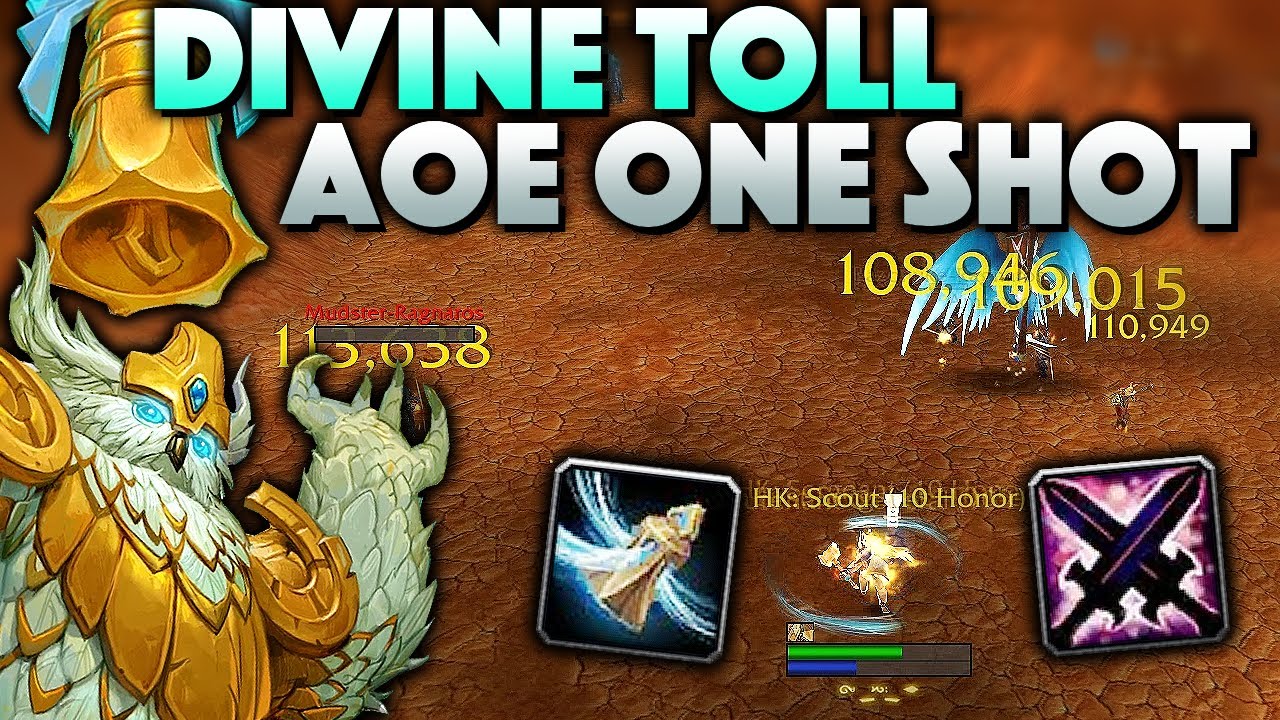 Divine Toll ONE SHOT [120k AOE DMG] [Dragonflight Prepatch]
