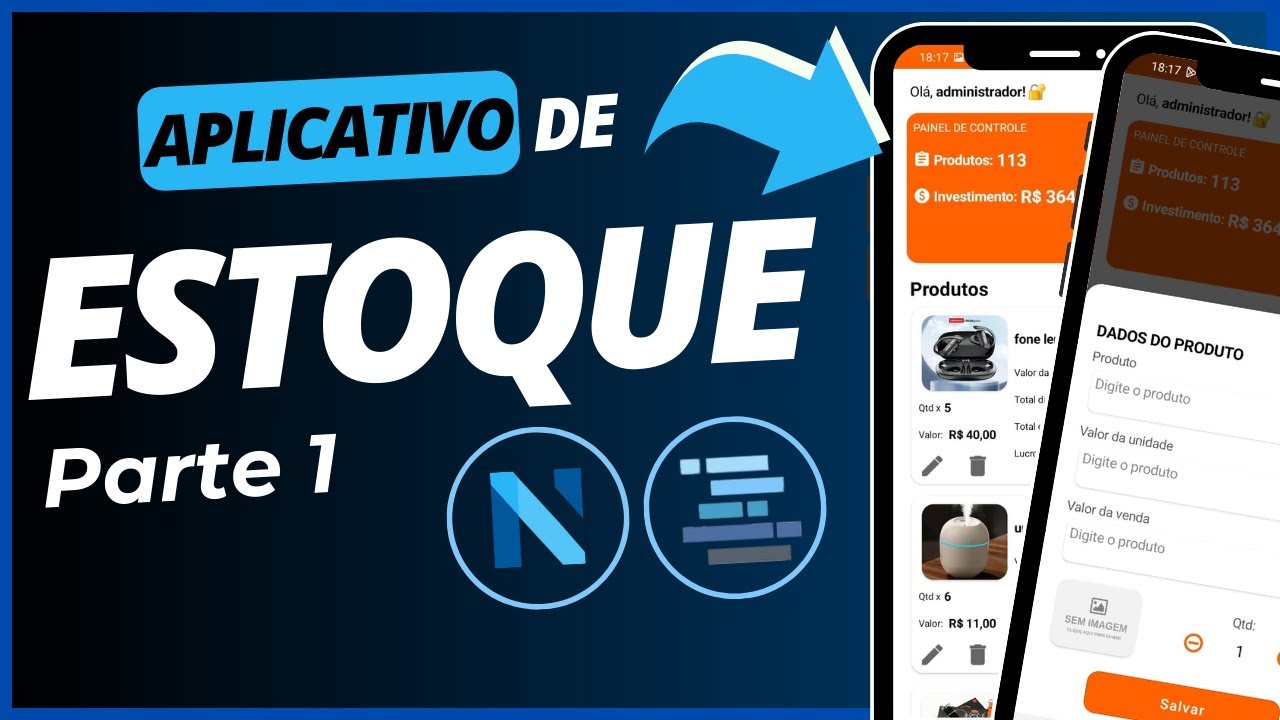 Como Criar Aplicativo de Estoque Utilizando o Niotron e Baserow [Parte 01]