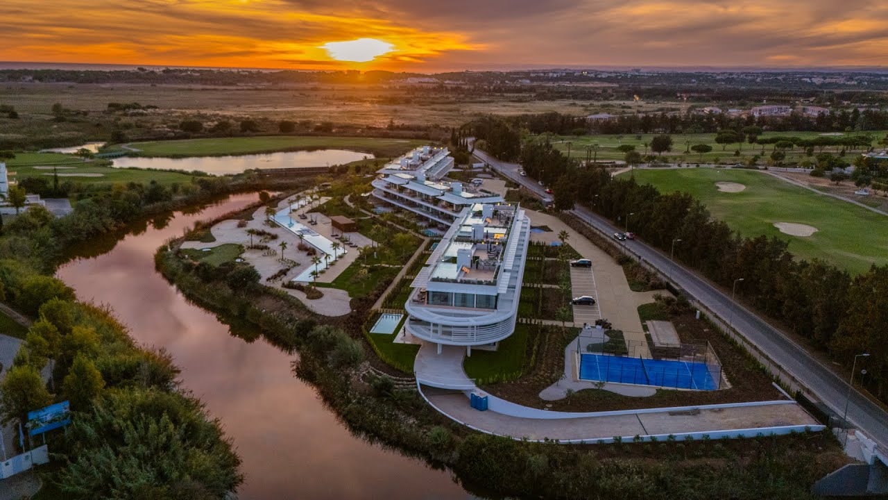 The Art of Luxury Through the Lens - Stunning Algarve Sunset over 