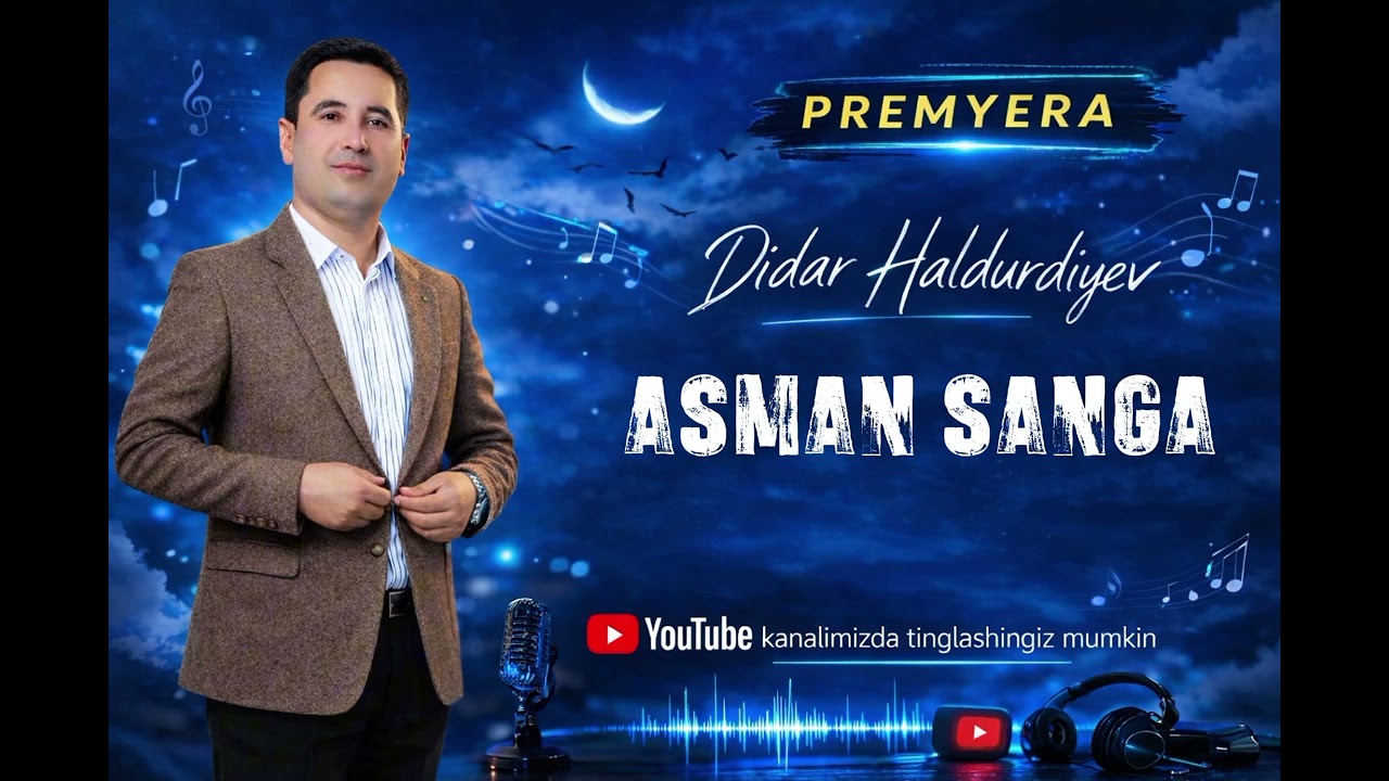 Didar Haldurdiyev Asman sanga (Audio 2026) #premyera #music #new #xit
