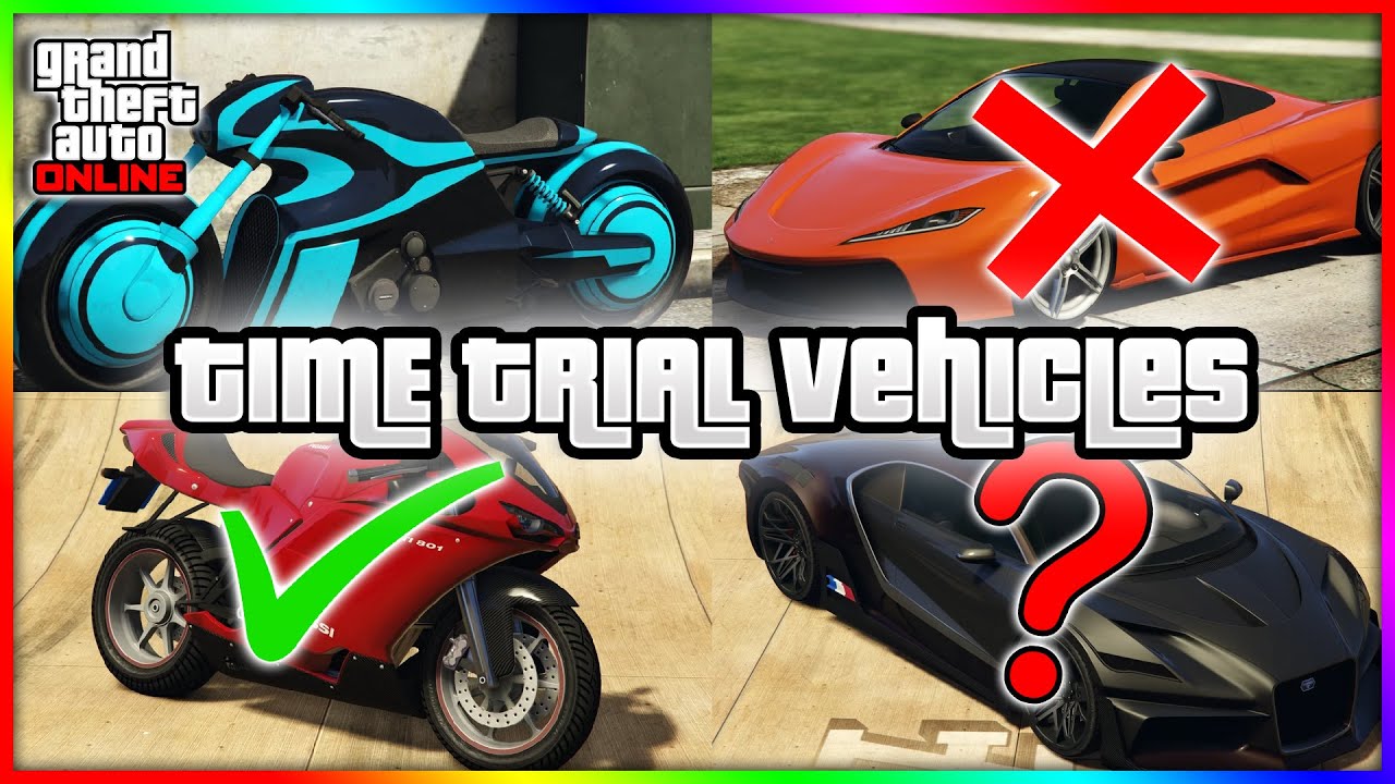 The Best Vehicles For Completing Time Trials GTA Online 2022
