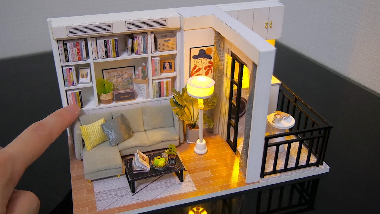 Miniature Dollhouse Kit | Vitality life - CUTE ROOM