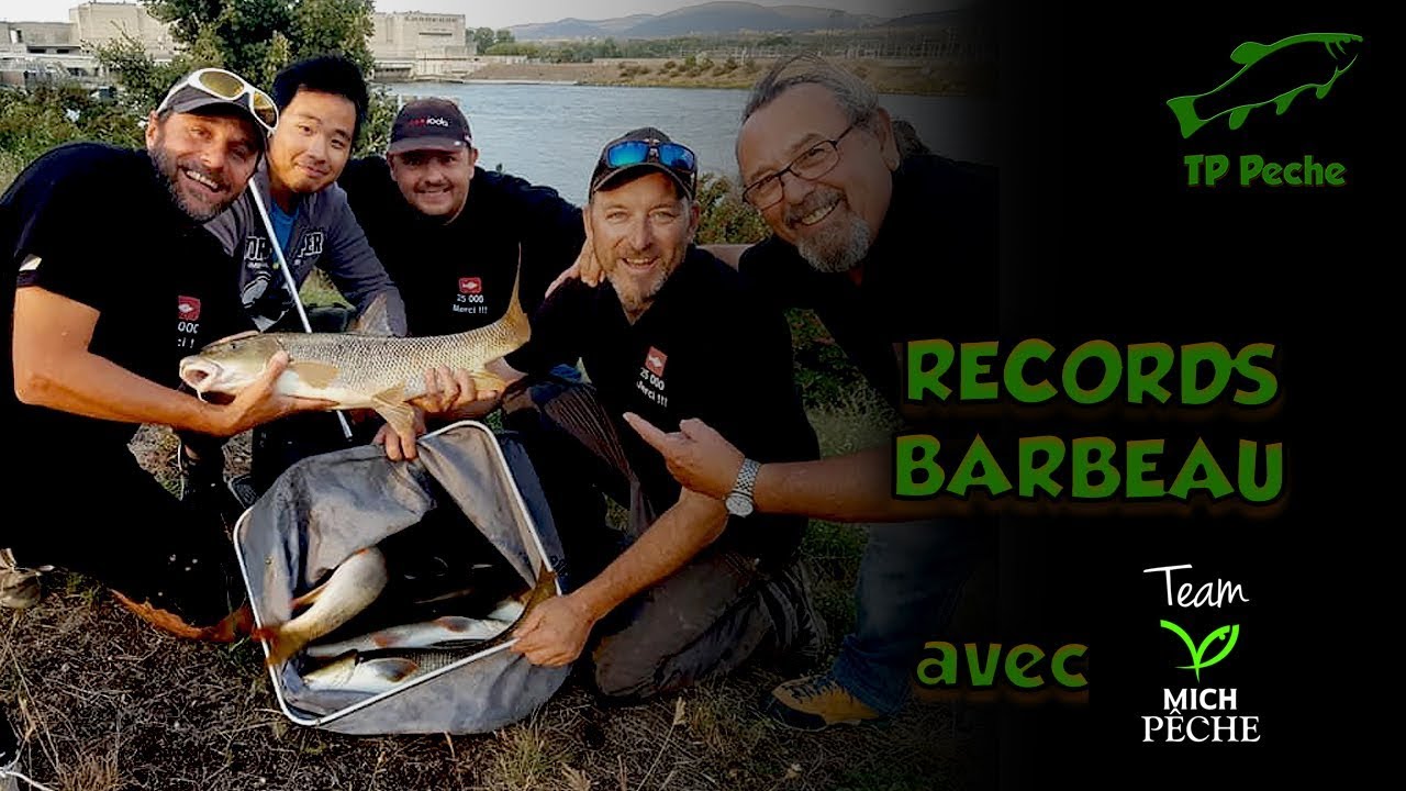 Session cage FEEDER in Rh&ocirc;ne : RECORD BARBEAU feat. TEAM MICH PECHE