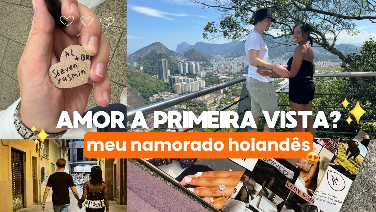 HISTÓRIA TIPO DE FILME? --- Como conheci meu namorado holandês | Relacionamento á distancia 😍 🇧🇷 🇳🇱