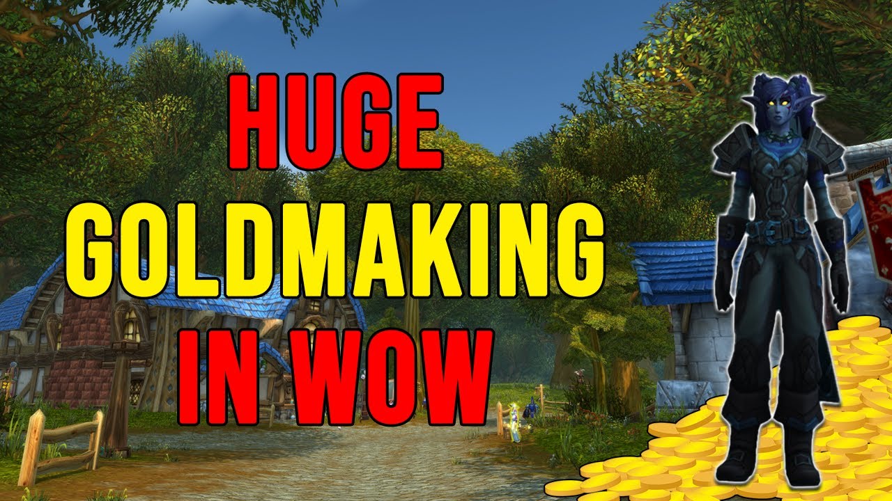 Auction House Stuff & Goldmaking Challenge in World of Warcraft