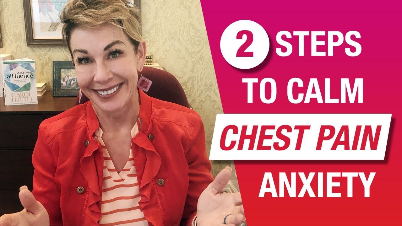 How To Heal Chest Pain Anxiety