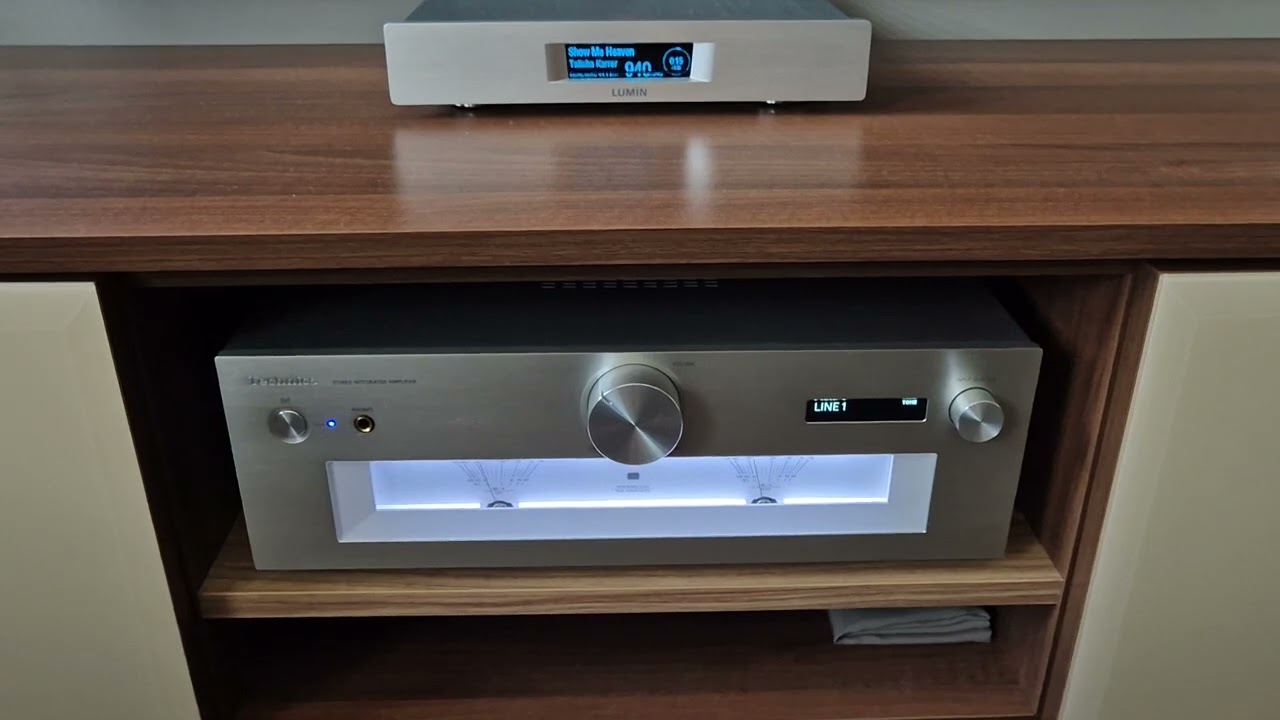 🎧 wzmacniacz Technics SU-G700M2 + streamer Lumin D2 + kolumny ProAc response DT8 