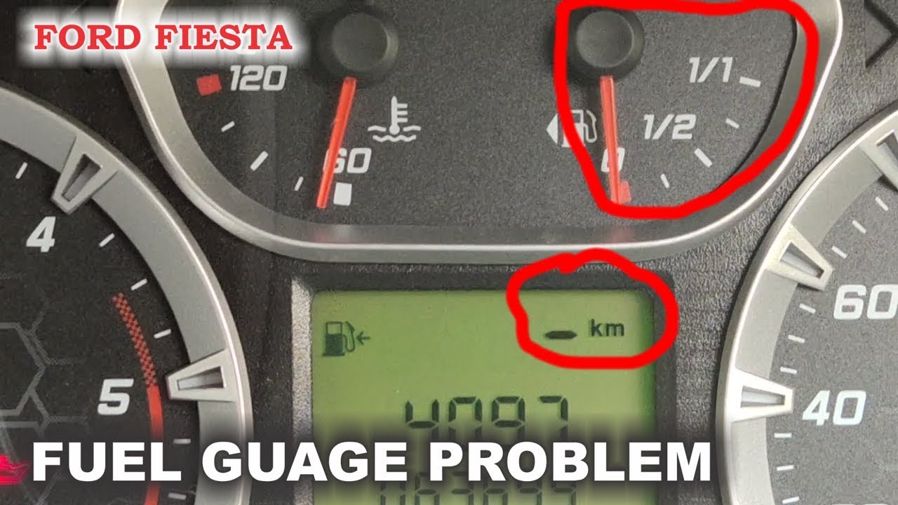 FORD Fiesta Fuel Gauge Problem and Diagnosis
