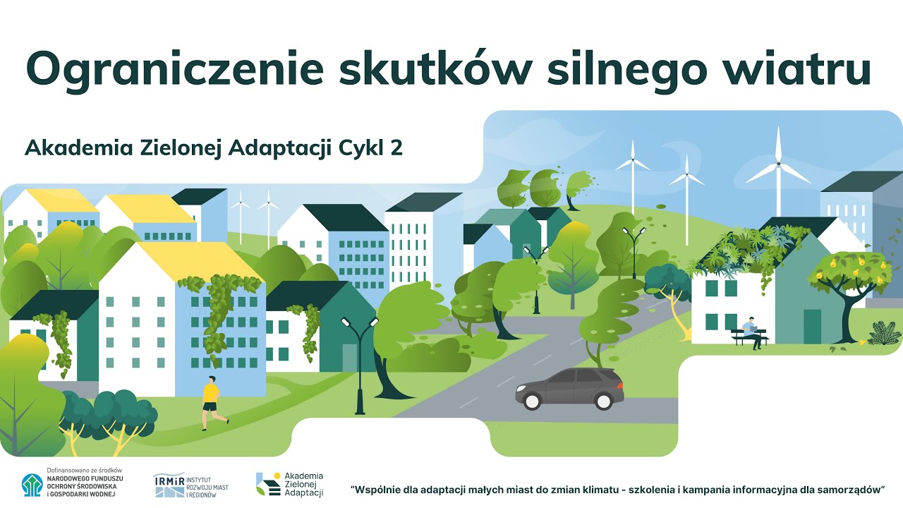Ograniczenie skutków silnego wiatru - podstawowe informacje - Akademia Zielonej Adaptacji Cykl 2