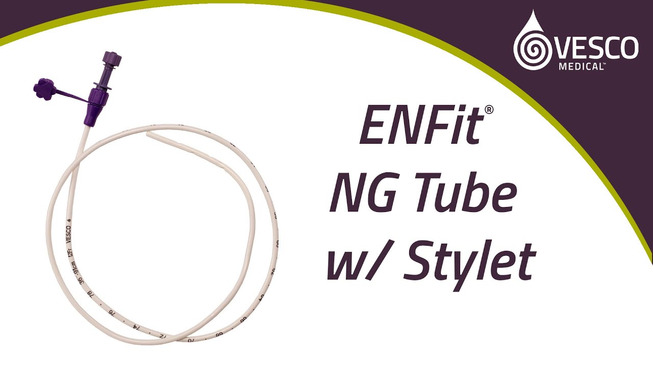 ENFit NG Tube with Stylet - Instructions for Use