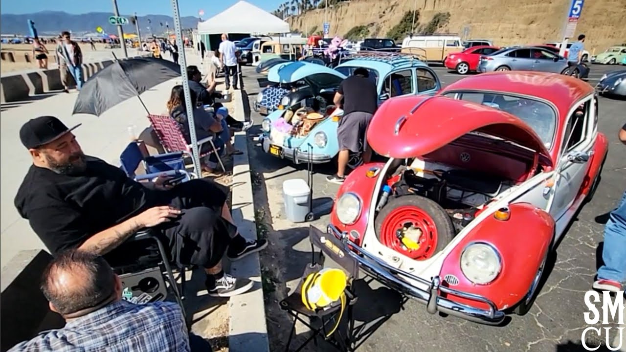 Celebrating VW Culture: Highlights from the WestSide VW Club's Coffee Meet at Santa Monica Beach