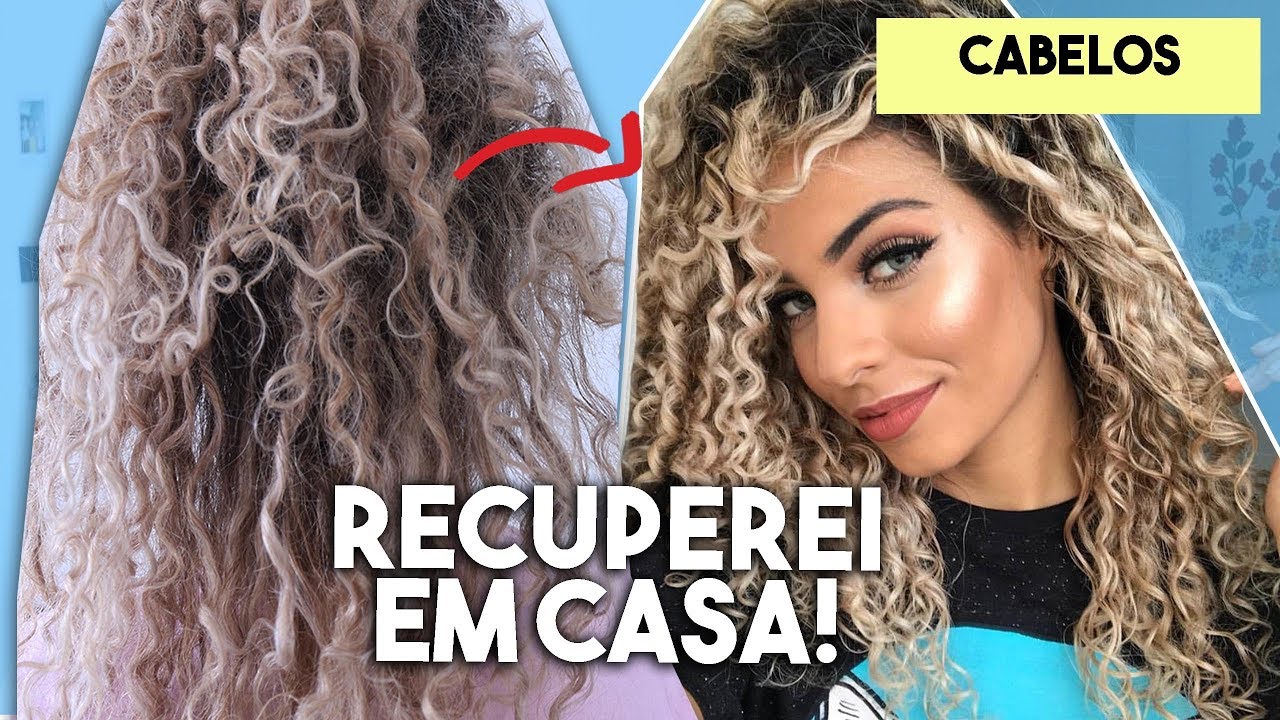 FIZ LUZES E MEUS CACHOS ALISARAM, o que fazer?(RECEITA CASEIRA) @Fala Dantas