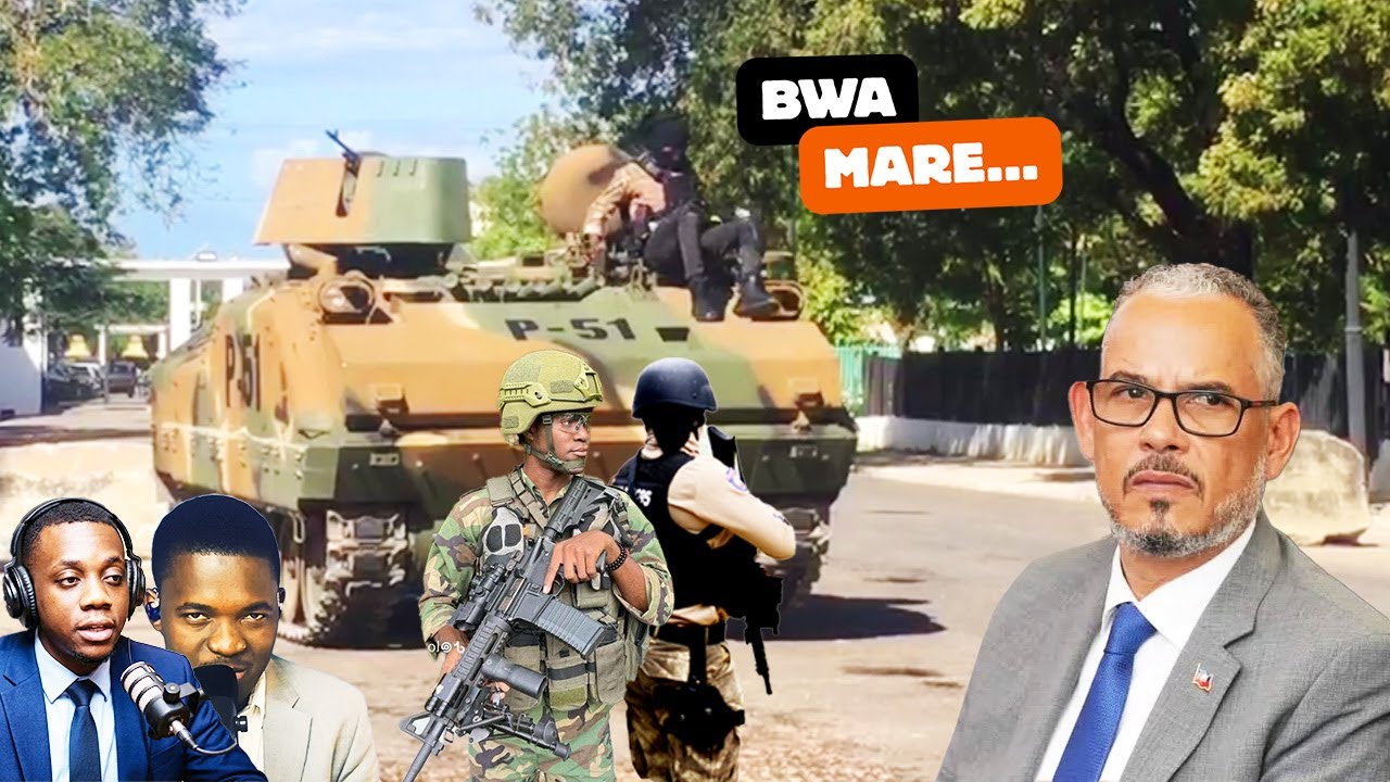 Nouvel Cho ! Deblozay Anba Lavil. Palais Nasyonal an pozisyon Datak. Lame a mobilize
