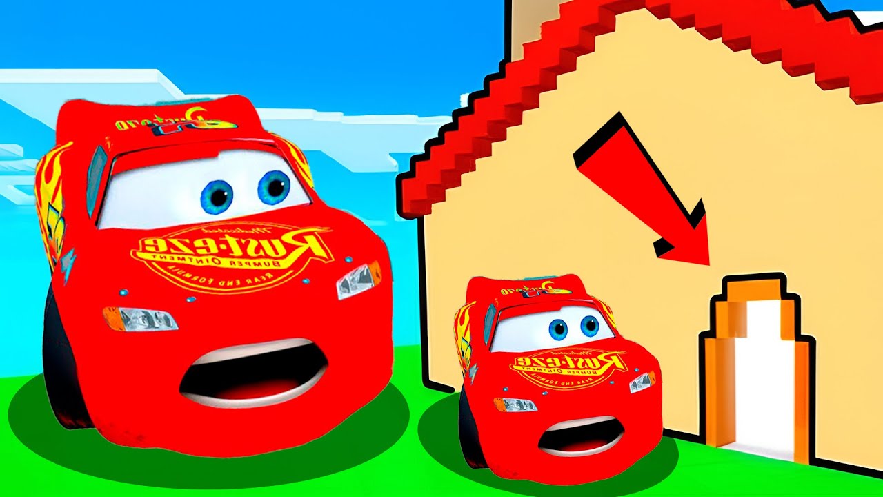 Lightning McQueen Play Easy Grow Obby in Roblox