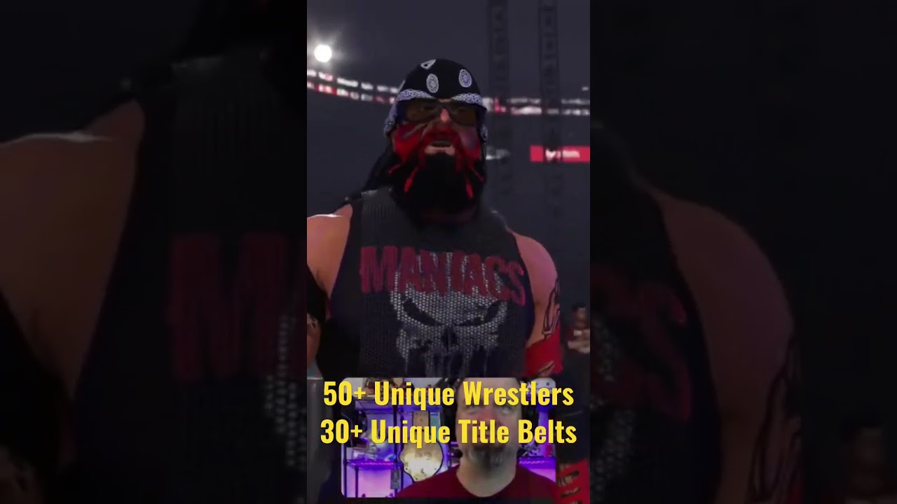 WWE 2k23 CAW Showcase Milkman&rsquo;s all new look #shorts