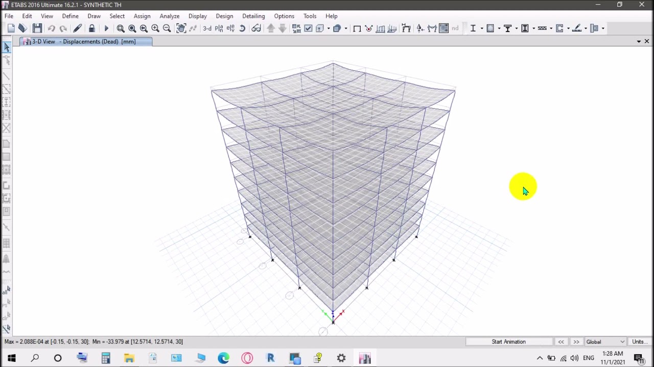ETABS SYNTHETIC TIME HISTORY AND SCALING