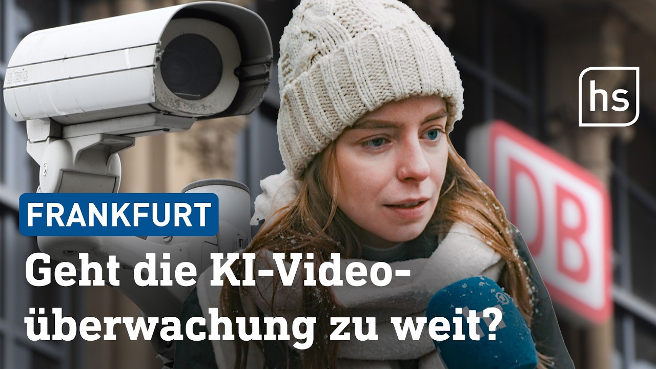 Kritik an KI-Überwachung im Frankfurter Bahnhofsviertel | hessenschau