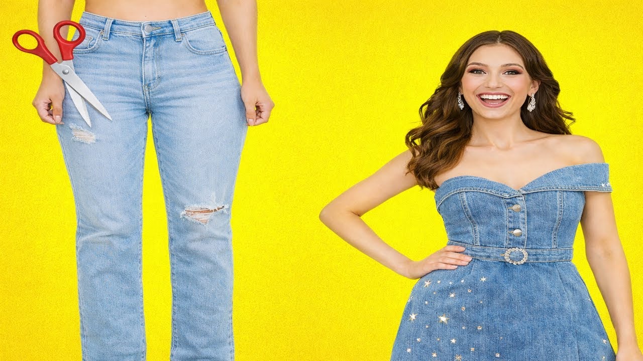 เคล็ดลับแฟชั่น จากเก่าเป็นใหม่ 💥👗 การเปลี่ยนเสื้อผ้าให้ดูดีขึ้นที่คุณต้องลองโดย 123 GO! CHALLENGE