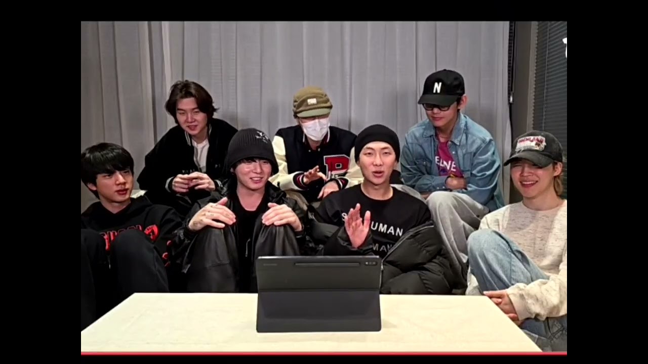 BTS is live 🙌💜