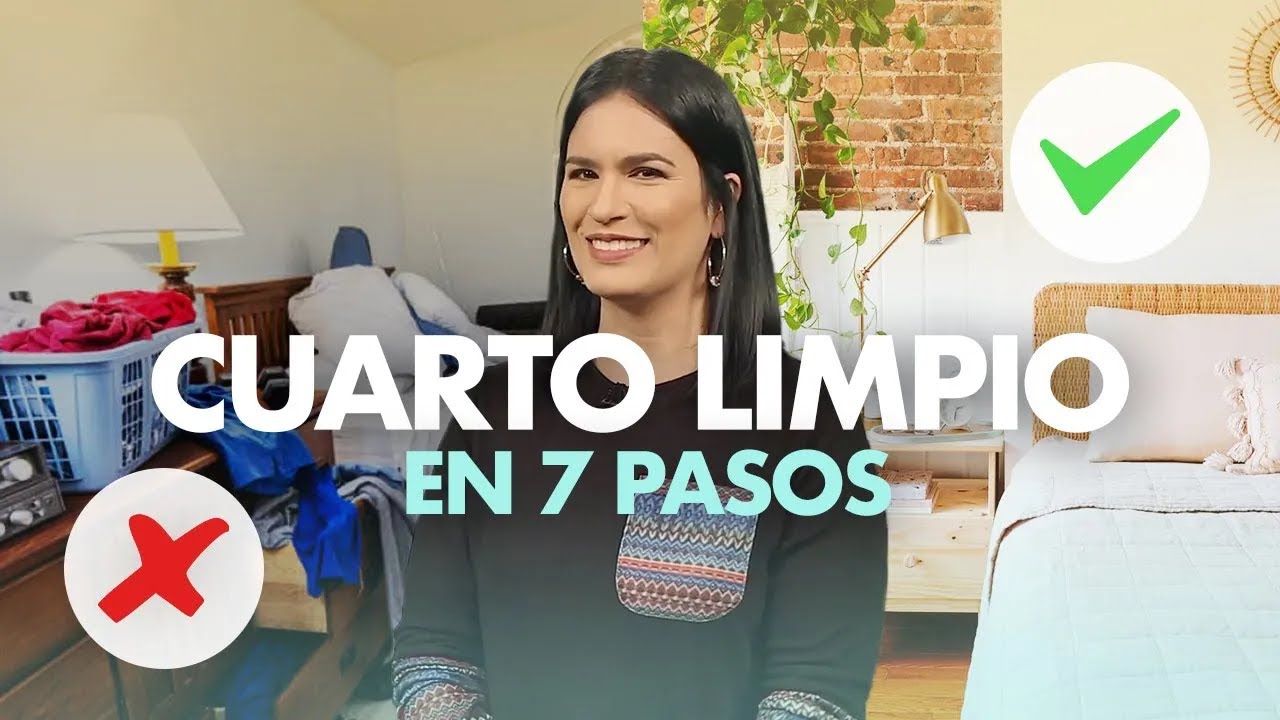 Limpia tu cuarto en solo 7 PASOS 🛏️ Durará MÁS tiempo ordenado!✨ Tips de Ellen Te Dice✨✨