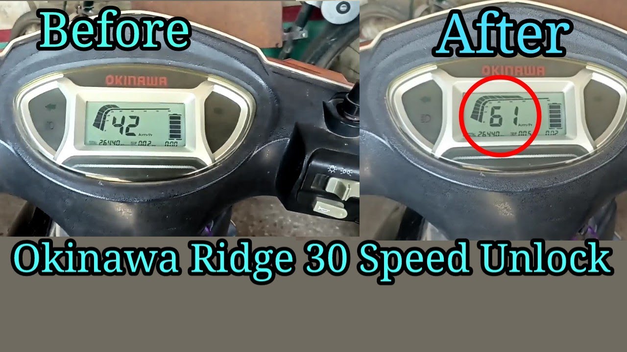 Okinawa ridge 30 speed unlock Okinawa speed unlock