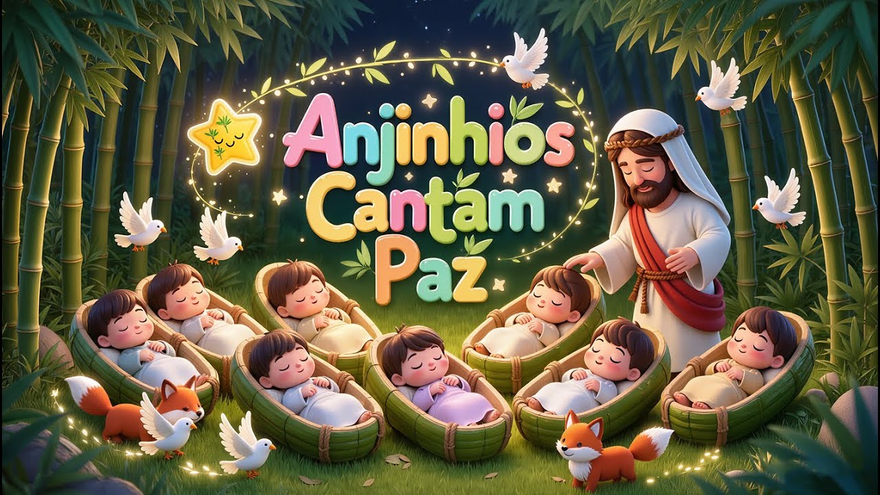 🕯️ Melodias de Paz com Jesus à Noite ✨ para paz no coração da família | Conforto e Serenidade 💤