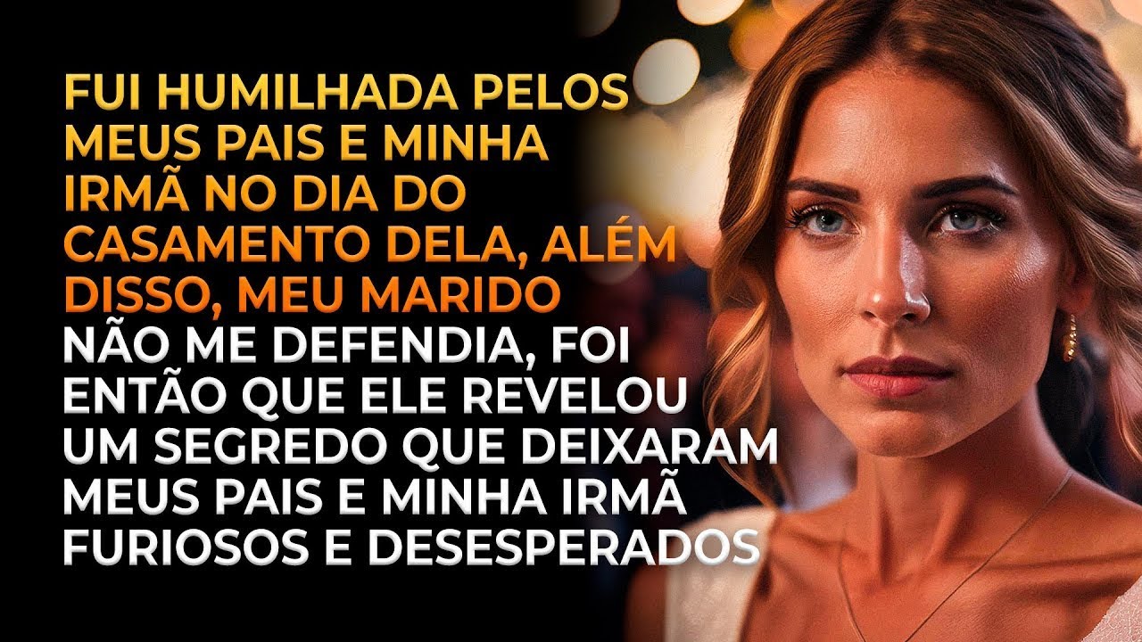Fui humilhada pela minha irmã em seu casamento, mas meu marido revela segredo que muda o jogo