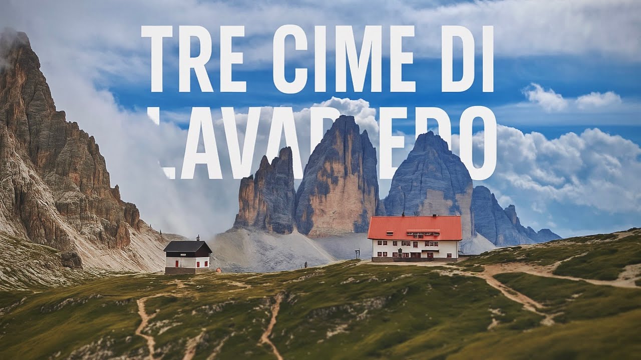 TRE CIME DI LAVAREDO - Rifugi Auronzo, Lavaredo e Locatelli • Dolomiti - [4K]