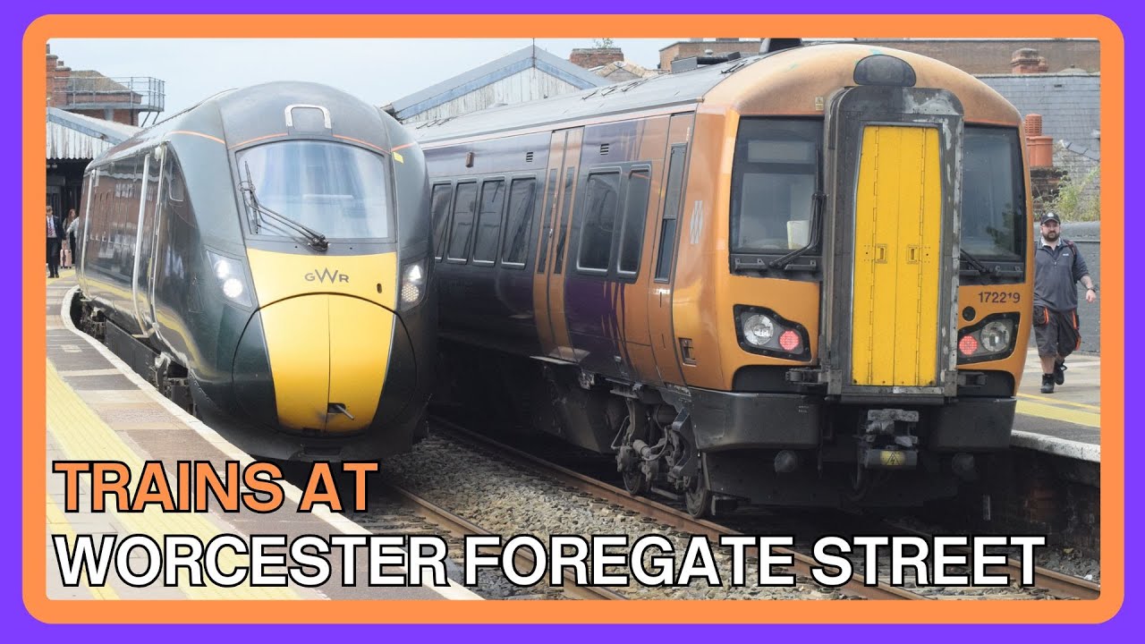 🚨 CHAOS at Worcester Foregate Street?! | TicoSprinter Unleashed + Live Train Action & Commentary! 🚆