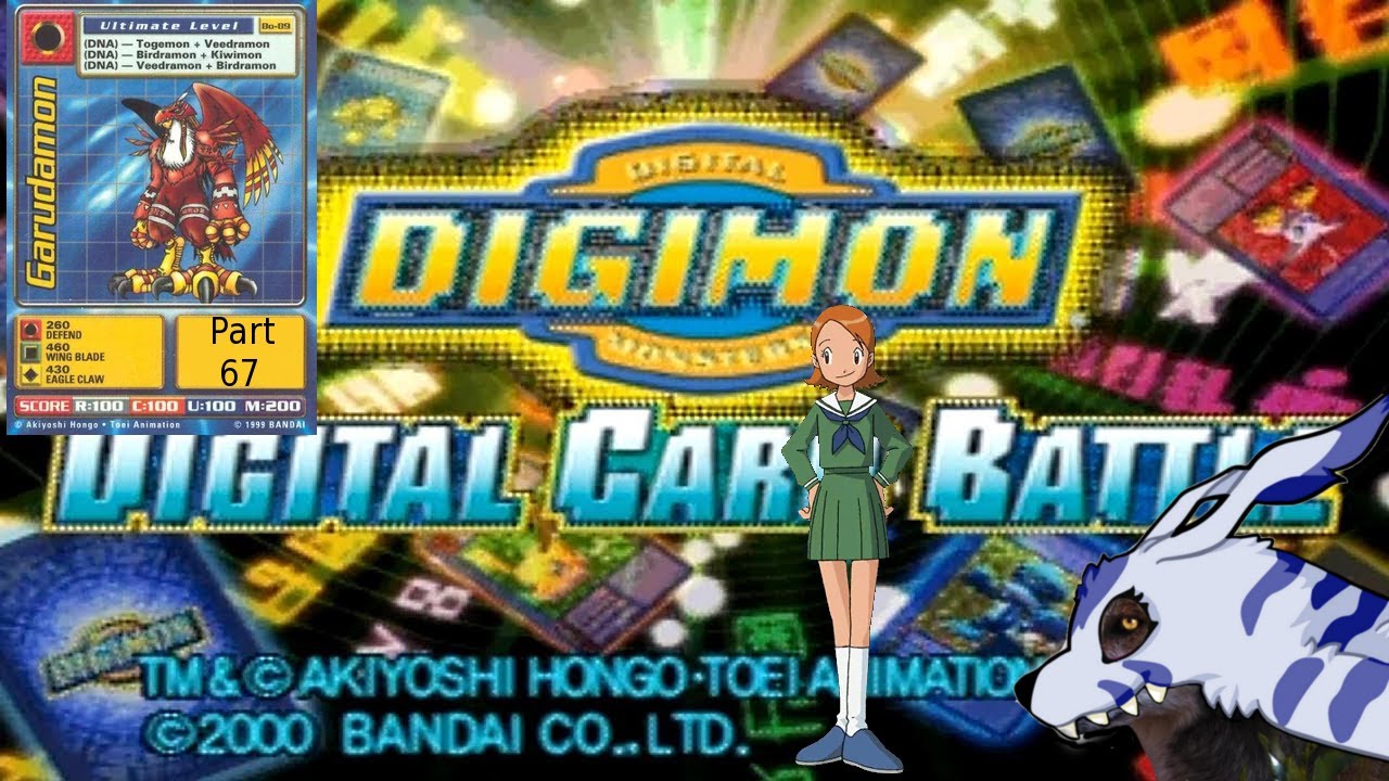 Garudamon und Sora - Part 67 (Lets Play Digimon Digital Card Battle German)