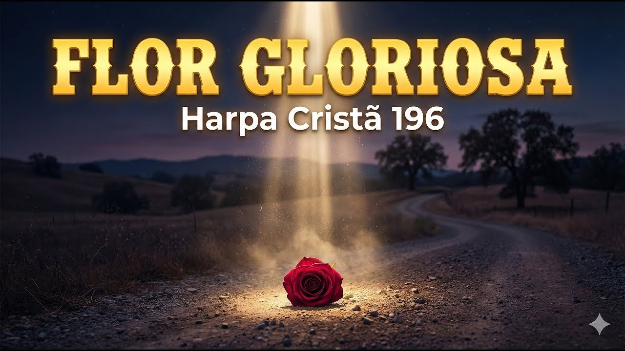 Uma Flor Gloriosa – Harpa Cristã 196 (Versão Country Gospel) - Com Letra