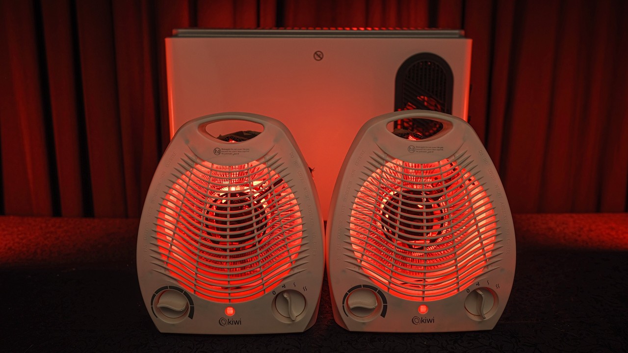 💤 Twin Heater Fan & Convector Noise for Sleep and Focus 😴