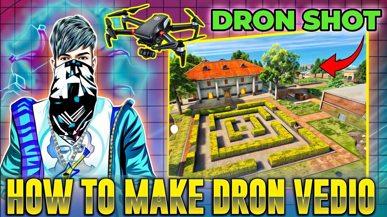 🔥How To Make Drone Video in FireFire🤠 || How to Record Drone View In Free Fire