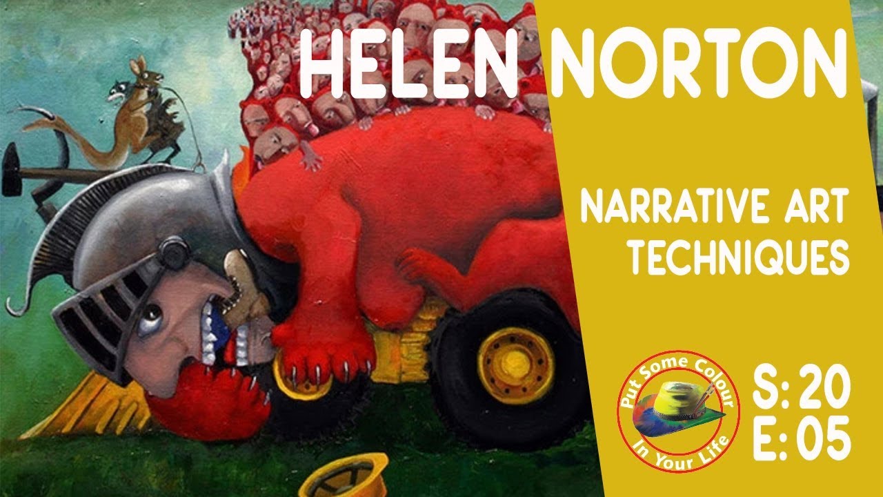 Narrative art with Helen Norton | Colour In Your Life