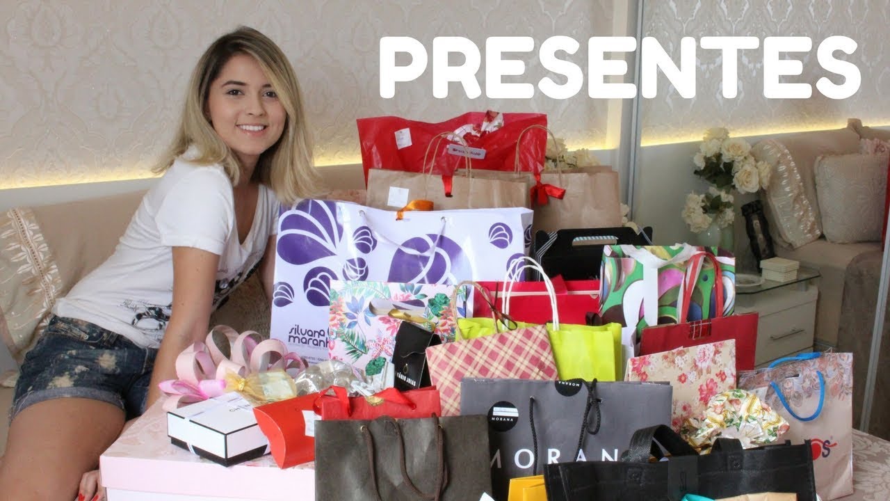 ABRINDO MEUS PRESENTES DOS 18 ANOS