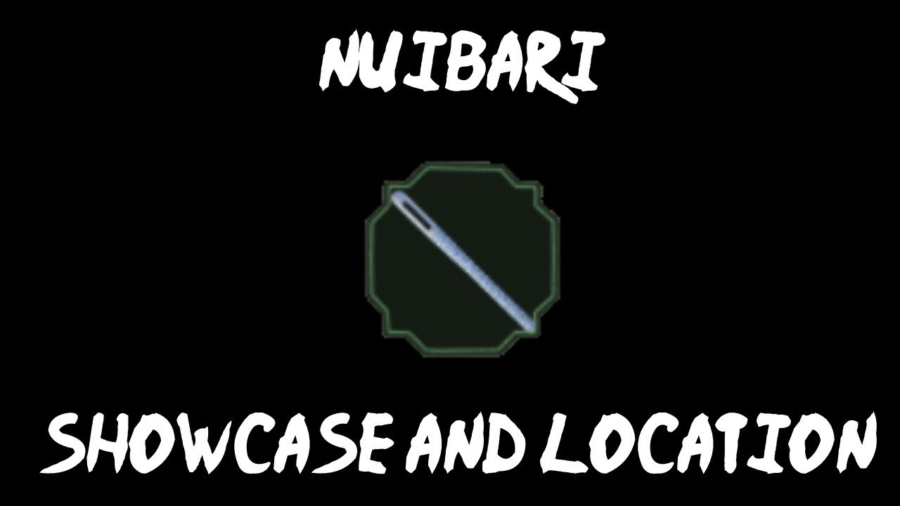 shinobi life 2 Nuibari
