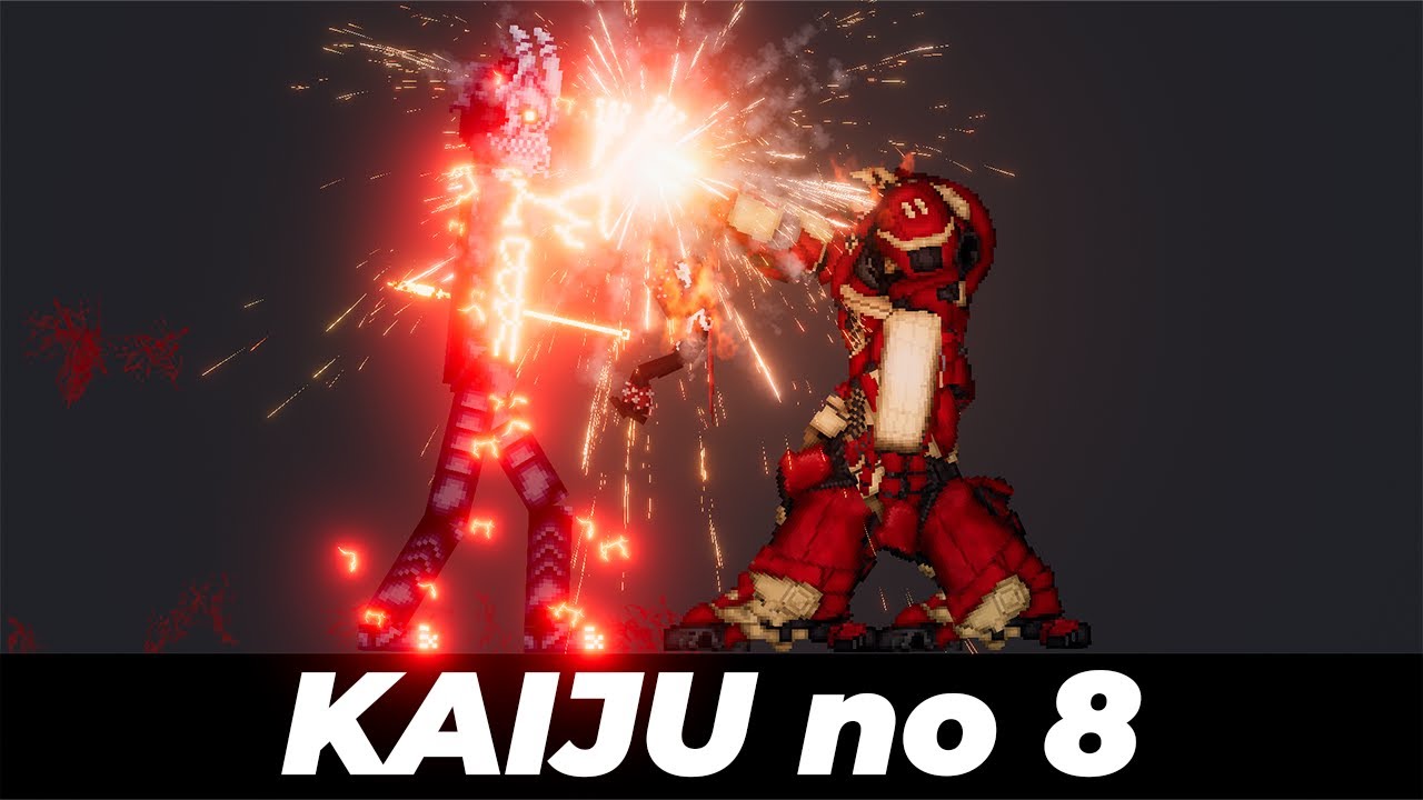 Spawn And Iron Man Vs Kaiju no 8  | People Playground