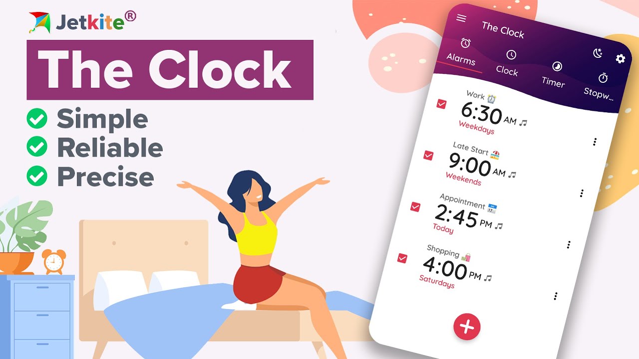 The Clock: Alarm Clock App on Google Play | Timer | Stopwatch |&nbsp;World Clock |&nbsp;Night Clock | 2022 #1