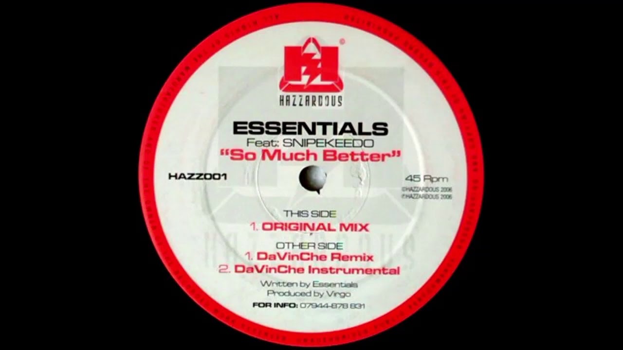 Essentials - So Much Better (feat. Snipekeedo)