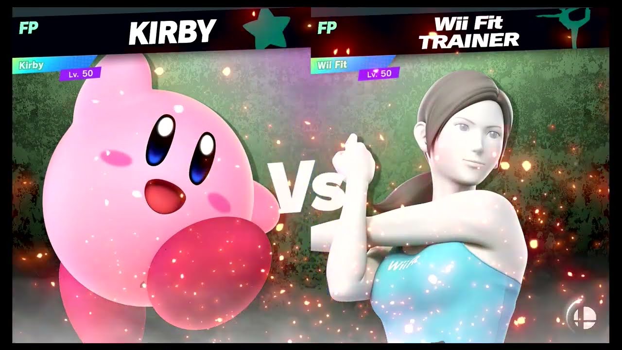 Super Smash Bros Ultimate Amiibo Fights – 3pm Poll Kirby vs Wii Fit Trainer