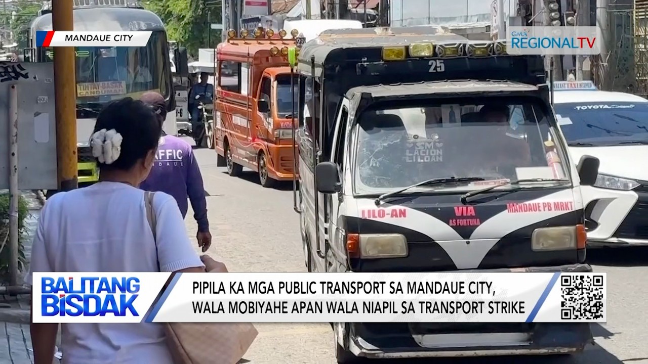 Pipila ka mga Public Transport sa Mandaue City, Wala Mobiyahe | Balitang Bisdak