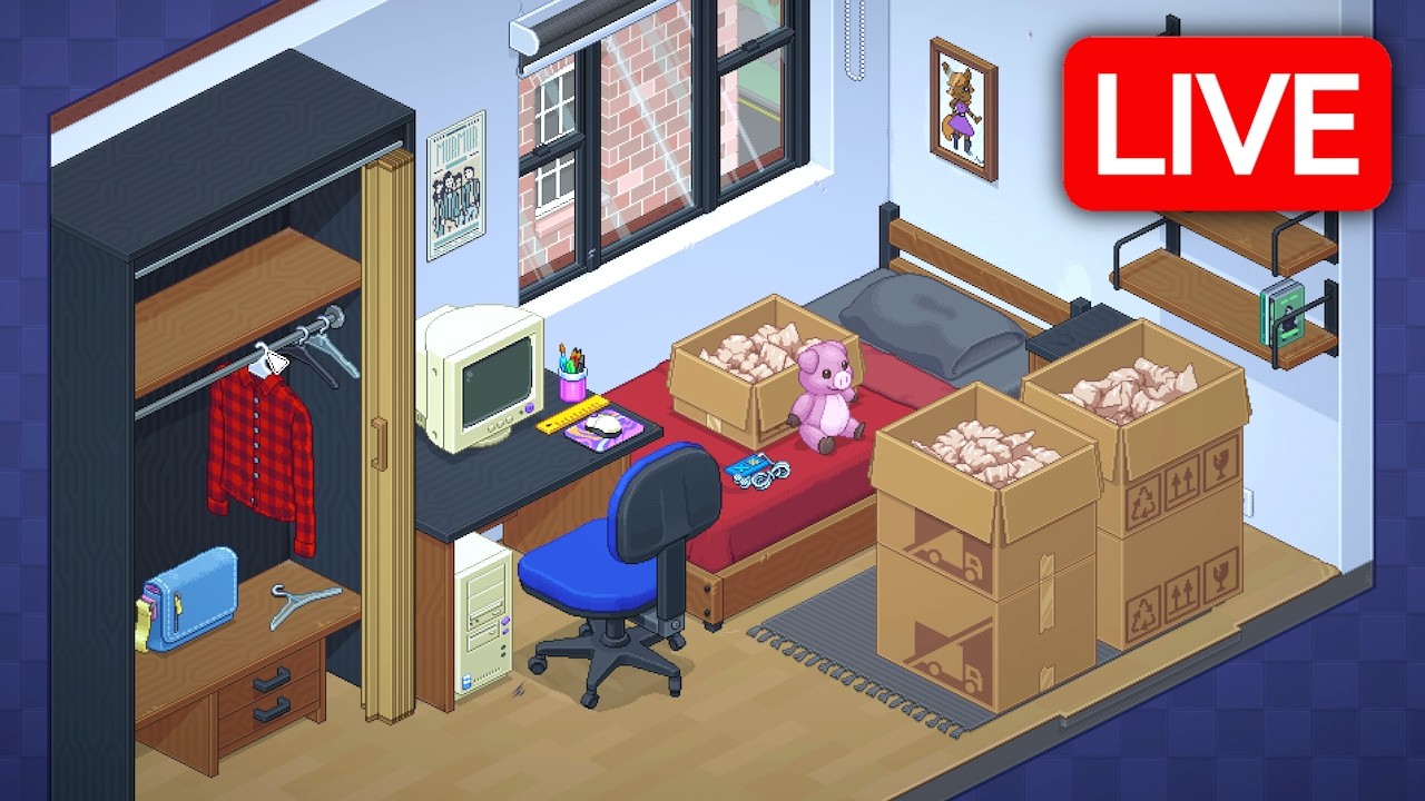 Playing a Very Cozy Game Tonight - Unpacking LIVE 🔴