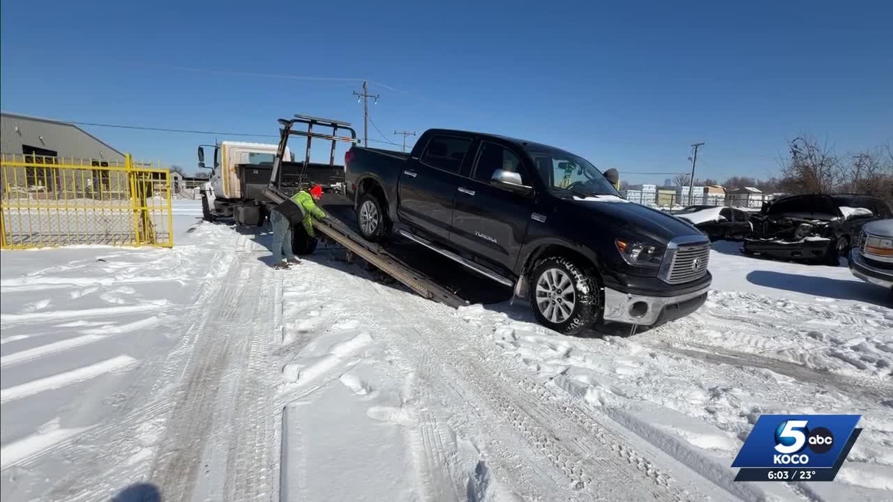 Is it safe to help strangers stranded on the side of the road during winter weather?