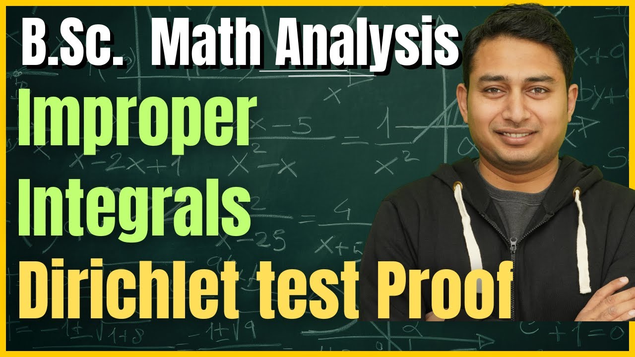 Dirichlet Test Statement & Proof || #Improper integrals || Analysis