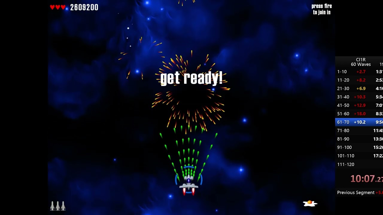 Chicken Invaders 1 (120 Waves) in 19:20 (WR) (PB)