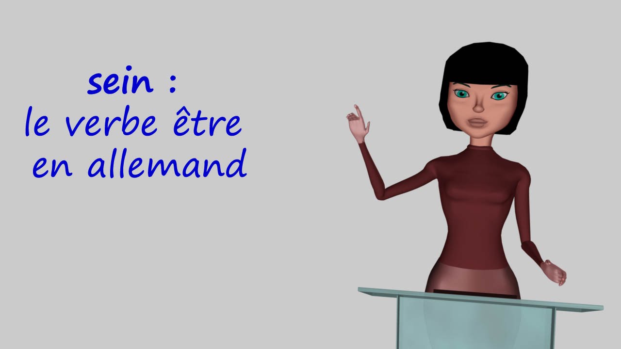 sein :  prononciation du verbe être en allemand